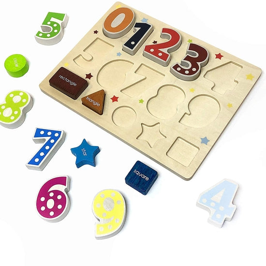 BeginAgain Number and Shape Puzzle