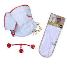 Load image into Gallery viewer, Geffen Baby Fitted Diaper, Snappi &amp; Absorber Bundle
