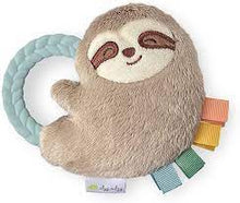 Load image into Gallery viewer, Ritzy Rattle Pal Plush Rattle with Teether
